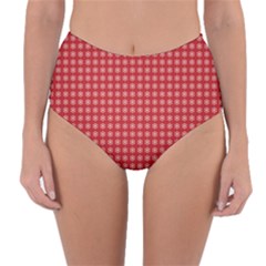 Christmas Paper Wrapping  Reversible High-waist Bikini Bottoms by artworkshop