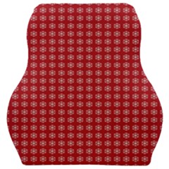 Christmas Paper Wrapping  Car Seat Velour Cushion  by artworkshop