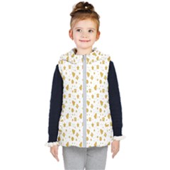 Christmas Ornaments Kids  Hooded Puffer Vest by artworkshop