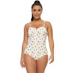 Christmas Ornaments Retro Full Coverage Swimsuit