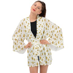 Christmas Ornaments Long Sleeve Kimono by artworkshop