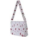 Christmas Background Wrapping Full Print Messenger Bag (S) View2