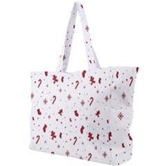 Christmas Background Wrapping Simple Shoulder Bag by artworkshop