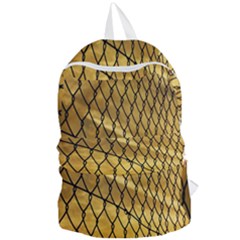 Chain Link Fence  Foldable Lightweight Backpack by artworkshop