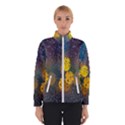 Bokeh Raindrops Window  Women s Bomber Jacket View1