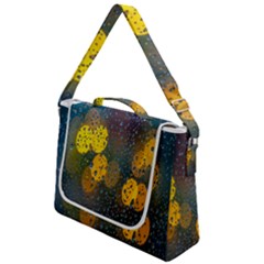 Bokeh Raindrops Window  Box Up Messenger Bag