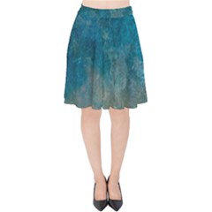  Pattern Design Texture Velvet High Waist Skirt by artworkshop