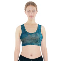  Pattern Design Texture Sports Bra With Pocket by artworkshop