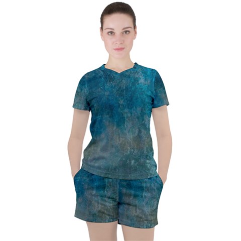  Pattern Design Texture Women s Tee And Shorts Set by artworkshop