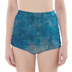  Pattern Design Texture High-waisted Bikini Bottoms by artworkshop