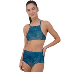  Pattern Design Texture High Waist Tankini Set by artworkshop