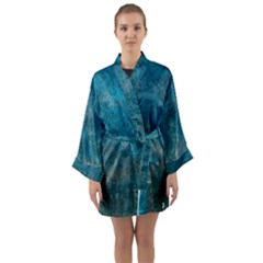  Pattern Design Texture Long Sleeve Satin Kimono by artworkshop