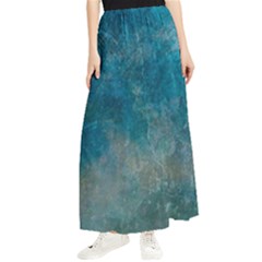  Pattern Design Texture Maxi Chiffon Skirt