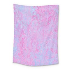  Texture Pink Light Blue Medium Tapestry by artworkshop