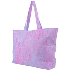  Texture Pink Light Blue Simple Shoulder Bag by artworkshop