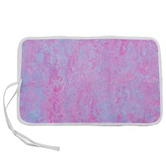  Texture Pink Light Blue Pen Storage Case (s) by artworkshop