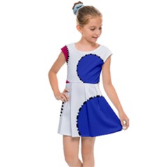 Circles Kids  Cap Sleeve Dress by nateshop