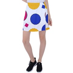 Circles Tennis Skirt by nateshop