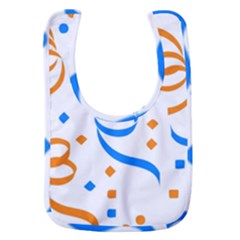 Confetti Baby Bib by nateshop