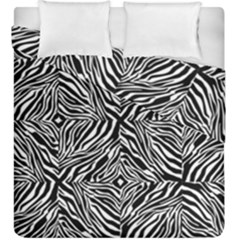 Design-background White Black Duvet Cover Double Side (king Size) by nateshop