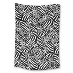 Design-background White Black Large Tapestry by nateshop