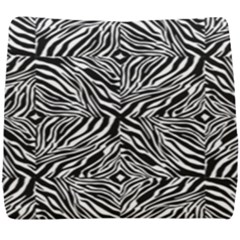 Design-background White Black Seat Cushion by nateshop