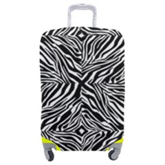 Design-background White Black Luggage Cover (medium) by nateshop