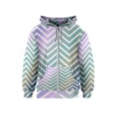 Zigzag-maves Kids  Zipper Hoodie View1