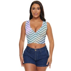 Zigzag-maves Women s Sleeveless Wrap Top by nateshop