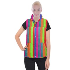 Wood Calor Women s Button Up Vest