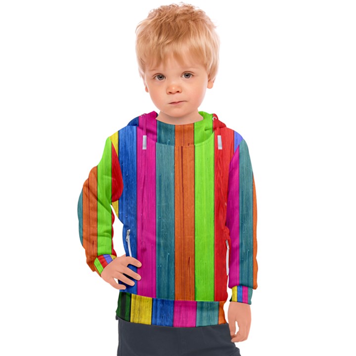 Wood Calor Kids  Hooded Pullover