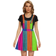 Wood Calor Apron Dress by nateshop