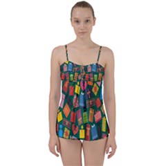 Presents-gift Babydoll Tankini Set by nateshop