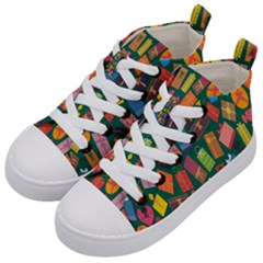 Presents-gift Kids  Mid-top Canvas Sneakers by nateshop