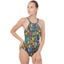 Presents-gift High Neck One Piece Swimsuit View1