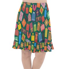 Presents-gift Fishtail Chiffon Skirt by nateshop