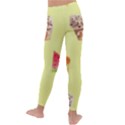 Ice-cream Kids  Lightweight Velour Leggings View4