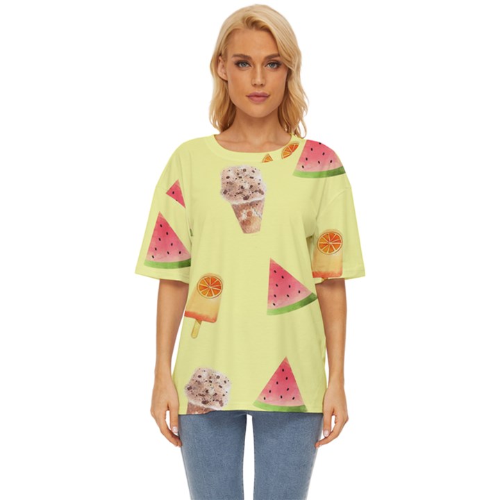 Ice-cream Oversized Basic Tee