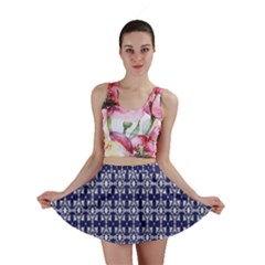 Floral-navi Mini Skirt by nateshop