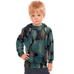 Leaves Kids  Hooded Pullover by nateshop