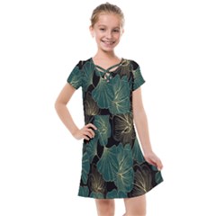 Leaves Kids  Cross Web Dress by nateshop