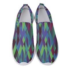 Geometric Women s Slip On Sneakers