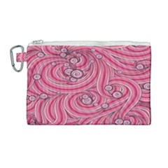 Pattern-dsign Canvas Cosmetic Bag (large) by nateshop