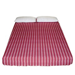 Red-box Fitted Sheet (california King Size) by nateshop