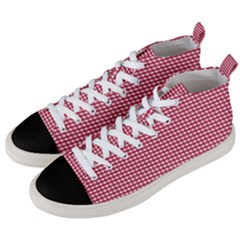 Red-box Men s Mid-top Canvas Sneakers by nateshop