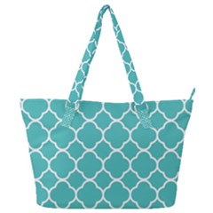 Quatrefoil Full Print Shoulder Bag by nateshop