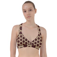 Pattern-flower Sweetheart Sports Bra by nateshop