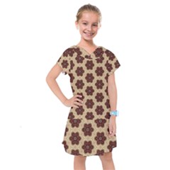 Pattern-flower Kids  Drop Waist Dress by nateshop