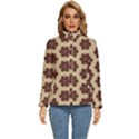 Pattern-flower Women s Puffer Bubble Jacket Coat View1