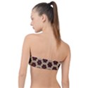 Pattern-flower Classic Bandeau Bikini Top  View2